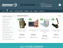 Tablet Screenshot of jammer24.com